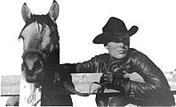 Portrait of Cecil Alden Smith: Cecil & Buck, photograph, 198 x 120, 1930's